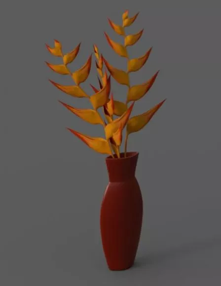Dwarf Coconut Tree 3d model