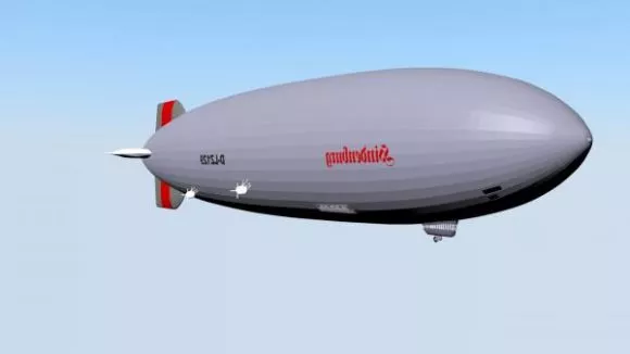 Hindenburg Zeppelin 3d model Hindenburg Zeppelin 3d model