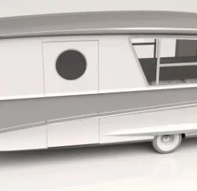 Travel Van 3d model