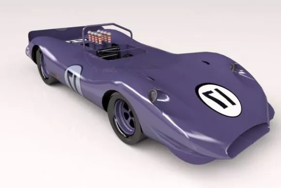 Concept Car Honker 3d model Concept Car Honker 3d model