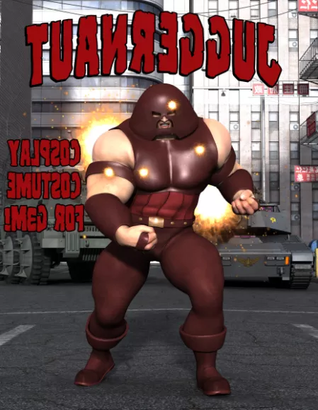Color Bird Man Cosplay Character 3d model
