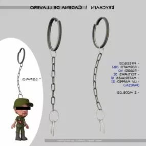Keychain 3d model