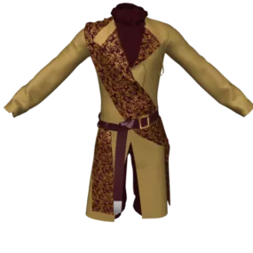 Artist Dress 3d model