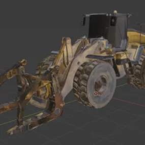 Loader Truck 3d model