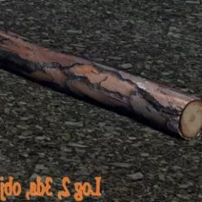Old Tree Log 3d model