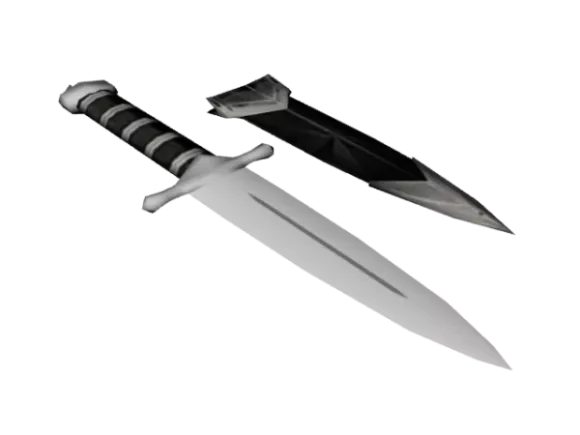 Decorative Dagger 3d model