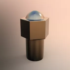 Scifi Gadget Lugnut 3d model