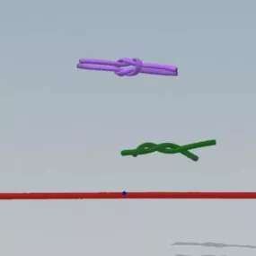 Knot Set 3d model