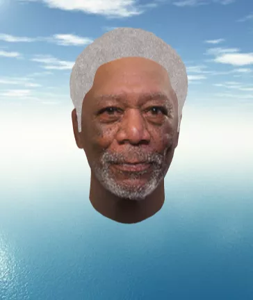 Morgan Freeman Character 3d model Morgan Freeman Character 3d model