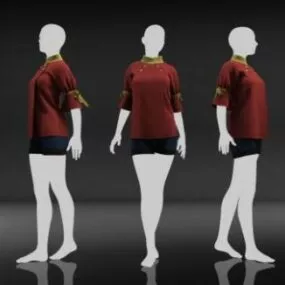 Marvelous Garment Mannequin 3d model