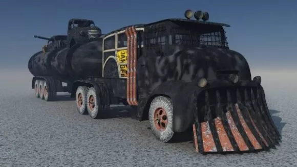 Madmax Truck 3d model Madmax Truck 3d model
