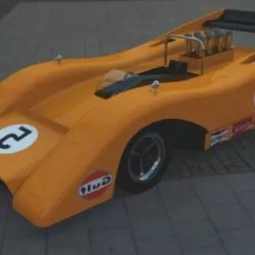 Mclaren Canam Classic Car 3d model