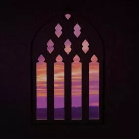 Medieval Window 3d model
