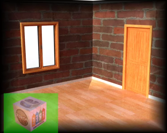 Medieval Brick Room 3d model Medieval Brick Room 3d model