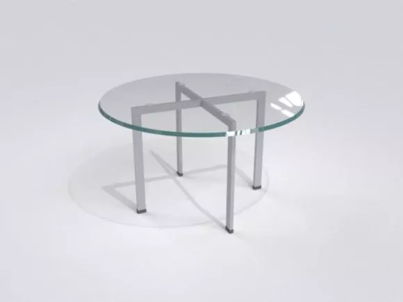 Drawing Table Wood Frame 3d model