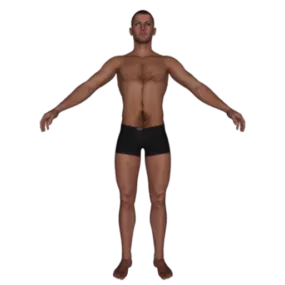 Michael Man Character 3d model