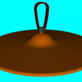 Mini Cymbal Toy 3d model