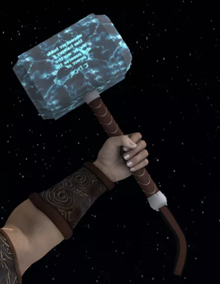 Thor Hammer Mjolnir 3d model