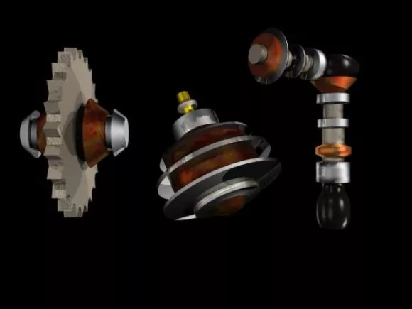 Destiny Bot Rubik 3d model