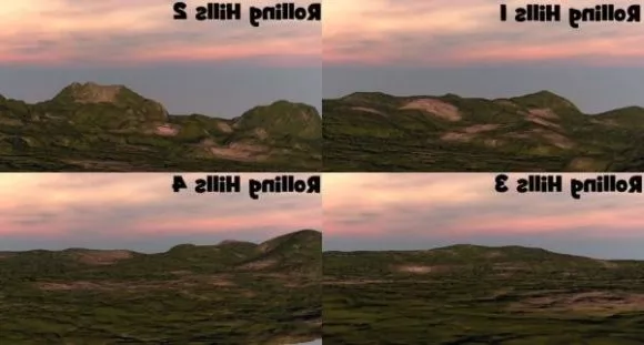 Land Terrain Landscape 2 3d model