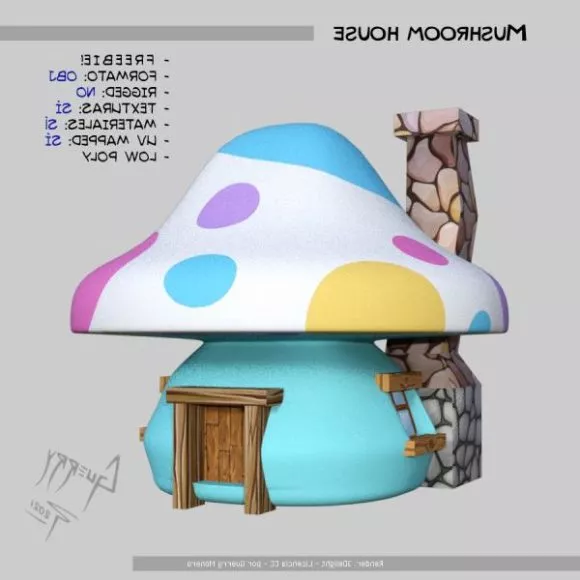Fungus Mushroom 3d model