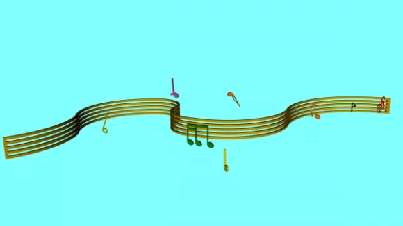 Spiral Shell Shape 3d model