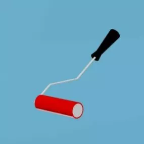 Paint Roller Tool 3d model