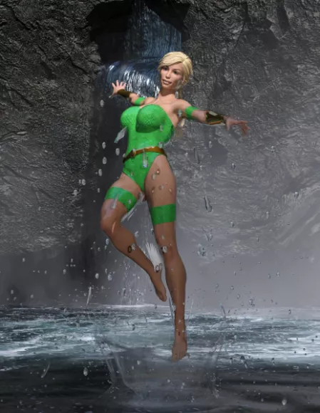 Virgin Character 3d model