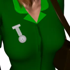 Nurse Watch Medical Accessories 3d model