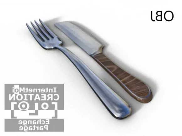 Utensil Set 3d model Utensil Set 3d model