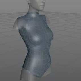 Woman Base Mesh 3d model