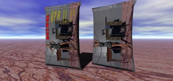 Small Blind With Textures 3d model Small Blind With Textures 3d model