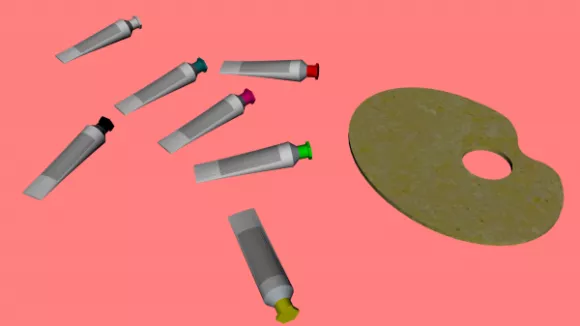 Dual Thermos Bottle 3d model