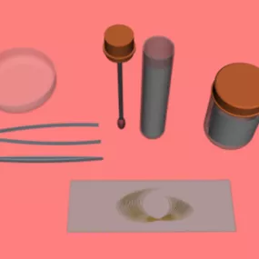 Dna Test Health Equipment 3d model