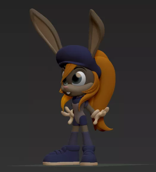 Gaming Bot Character 3d model