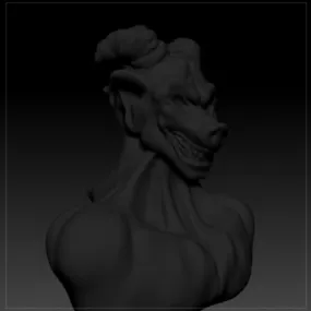 Pig Demon Character 3d model