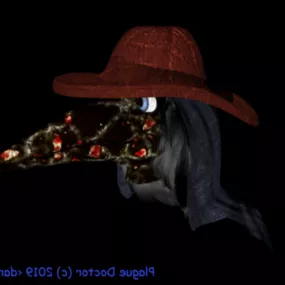 Plague Doctor 3d model