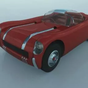 Pontiac Motorama Bonneville Classic Car 3d model