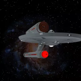 Uss Kelvin Spaceship 3d model