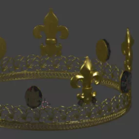 Prince Crown 3d model