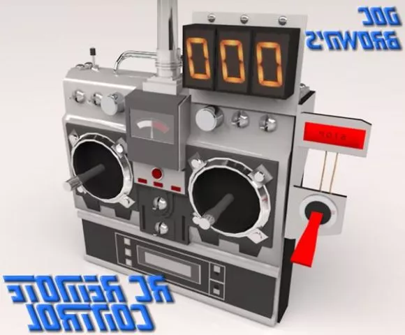 Remote Control Device 3d model Remote Control Device 3d model