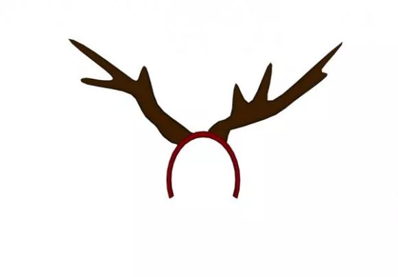 Reindeer Headpiece 3d model Reindeer Headpiece 3d model