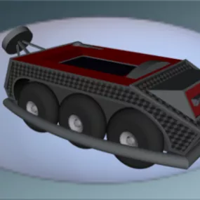 Concept Car Robug 3d model