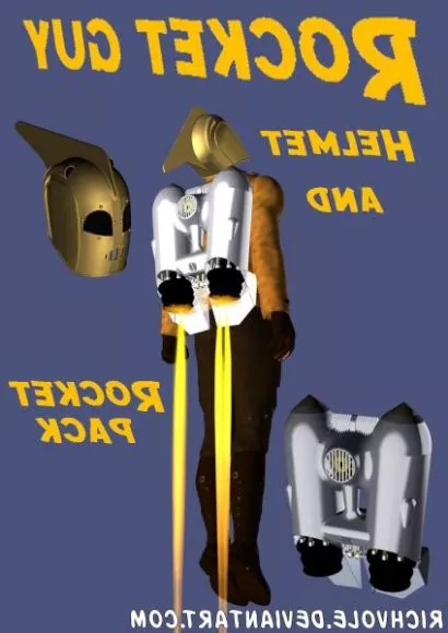 Rocket Guy Character 3d model Rocket Guy Character 3d model