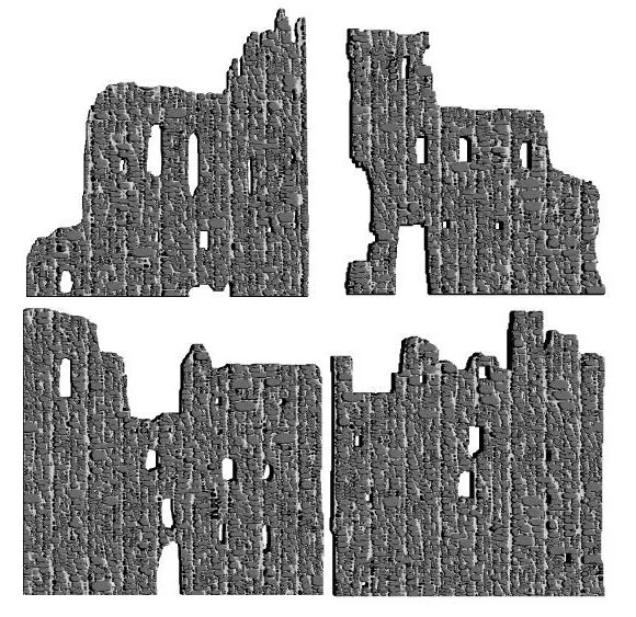 Destroyed Building 3d model