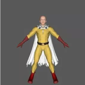 Saitama 3d model