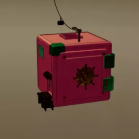 Safe Box 3d model