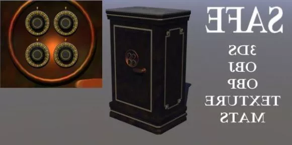 Shoe Cabinet With Frame 3d model