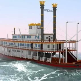 Traveler Ship Saint Louis 3d model