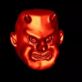 Satyr Head Character 3d model